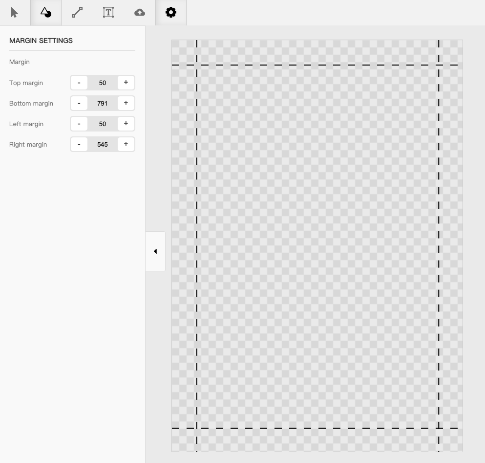 Page canvas