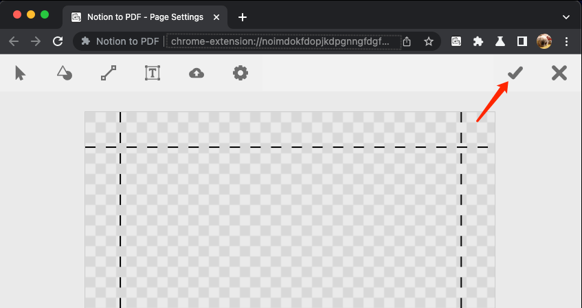 Save button