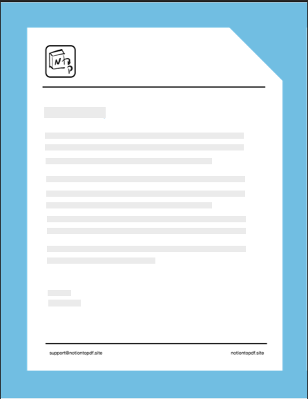 business letterhead